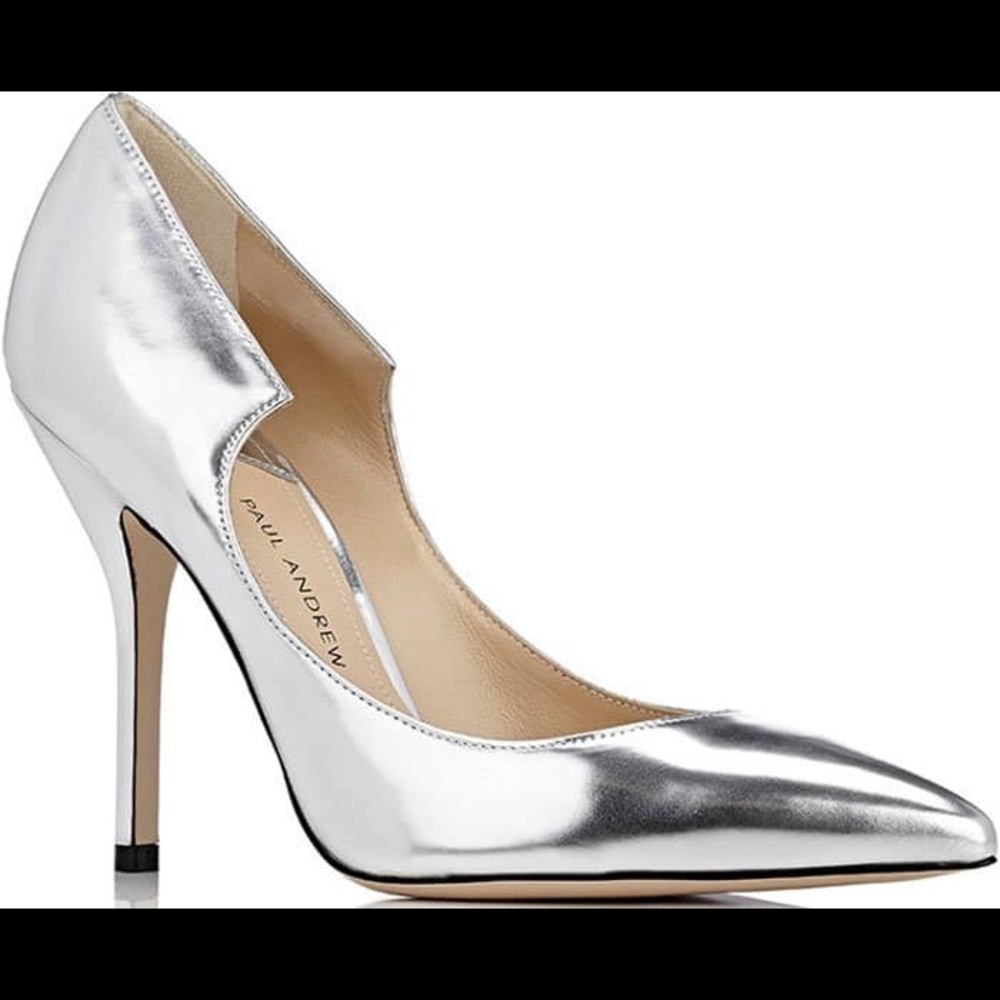 Paul Andrew Metallic Manhattan Pumps